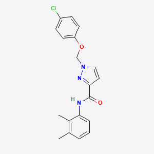 1-[(4-chlorophenoxy)methyl]-N-(2,3-dimethylphenyl)-1H-pyrazole-3-carboxamide