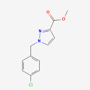 Methyl 1-(4-chlorobenzyl)-1H-pyrazole-3-carboxylate