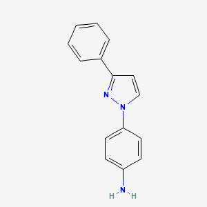 4-(3-Phenyl-1H-pyrazol-1-yl)aniline