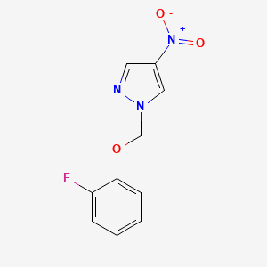 1-[(2-fluorophenoxy)methyl]-4-nitro-1H-pyrazole