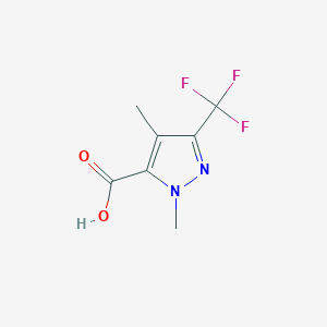 1,4-Dimethyl-3-(trifluoromethyl)-1H-pyrazole-5-carboxylic acid