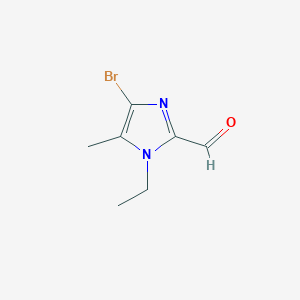 4-Bromo-1-ethyl-5-methyl-1h-imidazole-2-carbaldehyde