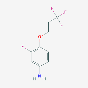 3-fluoro-4-(3,3,3-trifluoropropoxy)aniline