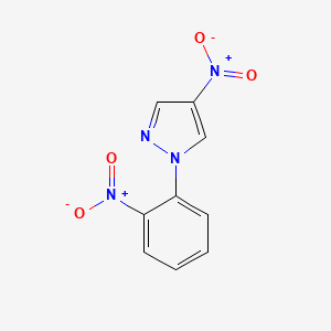 4-nitro-1-(2-nitrophenyl)-1H-pyrazole