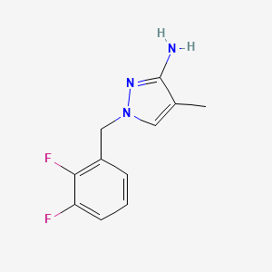 1-(2,3-difluorobenzyl)-4-methyl-1H-pyrazol-3-amine