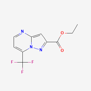 Ethyl 7-(trifluoromethyl)pyrazolo[1,5-a]pyrimidine-2-carboxylate