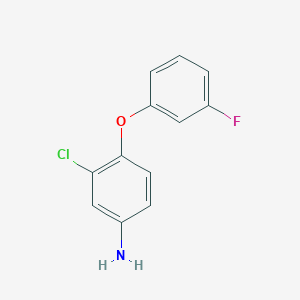 3-Chloro-4-(3-fluorophenoxy)aniline