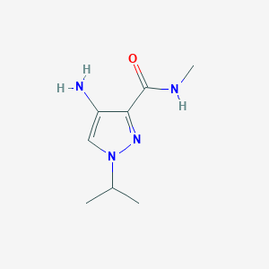 4-amino-N-methyl-1-(propan-2-yl)-1H-pyrazole-3-carboxamide