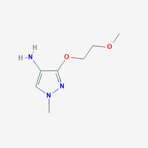 3-(2-Methoxyethoxy)-1-methyl-1H-pyrazol-4-amine