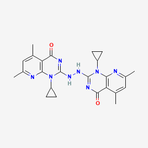 2,2'-hydrazine-1,2-diylbis(1-cyclopropyl-5,7-dimethylpyrido[2,3-d]pyrimidin-4(1H)-one)