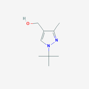 (1-tert-butyl-3-methyl-1H-pyrazol-4-yl)methanol