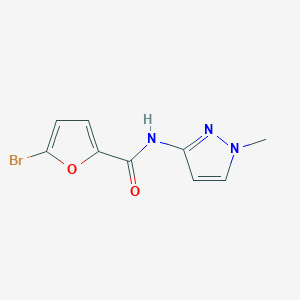 5-bromo-N-(1-methyl-1H-pyrazol-3-yl)furan-2-carboxamide