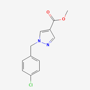 methyl 1-(4-chlorobenzyl)-1H-pyrazole-4-carboxylate