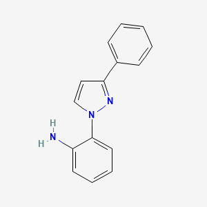 2-(3-Phenyl-1H-pyrazol-1-yl)aniline