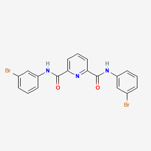 N,N'-bis(3-bromophenyl)pyridine-2,6-dicarboxamide