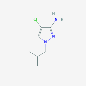 4-Chloro-1-isobutyl-1H-pyrazol-3-amine