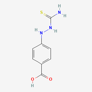 4-(2-Carbamothioylhydrazinyl)benzoic acid