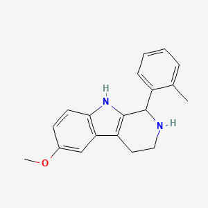 6-methoxy-1-(2-methylphenyl)-2,3,4,9-tetrahydro-1H-beta-carboline