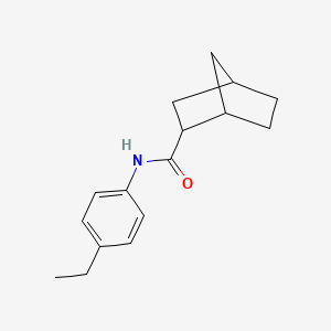 N-(4-ethylphenyl)bicyclo[2.2.1]heptane-2-carboxamide