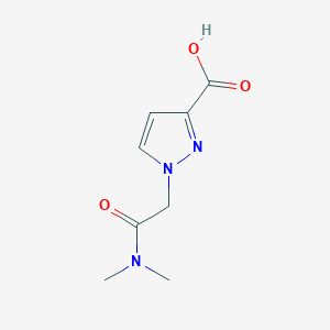 1-[2-(Dimethylamino)-2-oxoethyl]-1H-pyrazole-3-carboxylic acid