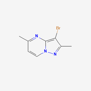 3-Bromo-2,5-dimethylpyrazolo[1,5-a]pyrimidine