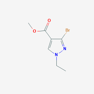 methyl 3-bromo-1-ethyl-1H-pyrazole-4-carboxylate