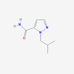 1-Isobutyl-1H-pyrazole-5-carboxamide