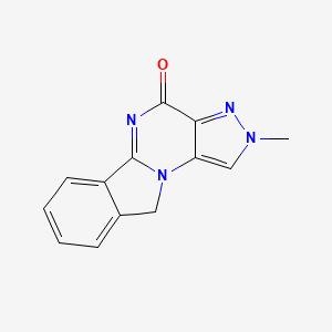 4-methyl-1,4,5,8-tetrazatetracyclo[7.7.0.02,6.010,15]hexadeca-2,5,8,10,12,14-hexaen-7-one