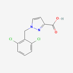 1-(2,6-Dichlorobenzyl)-1H-pyrazole-3-carboxylic acid