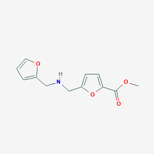 Methyl 5-{[(2-furylmethyl)amino]methyl}-2-furoate