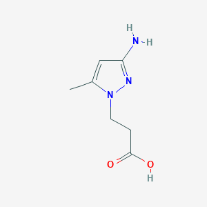 3-(3-amino-5-methyl-1H-pyrazol-1-yl)propanoic acid