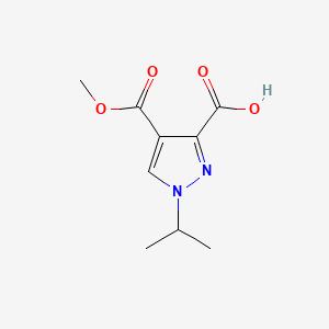 1-Isopropyl-4-(methoxycarbonyl)-1H-pyrazole-3-carboxylic acid