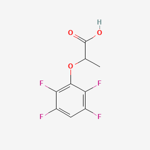 2-(2,3,5,6-Tetrafluorophenoxy)propanoic acid