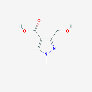 3-(Hydroxymethyl)-1-methyl-1H-pyrazole-4-carboxylic acid