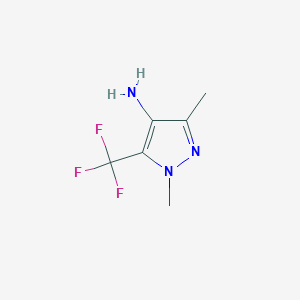 1,3-dimethyl-5-(trifluoromethyl)-1H-pyrazol-4-amine