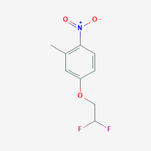 4-(2,2-Difluoroethoxy)-2-methyl-1-nitrobenzene