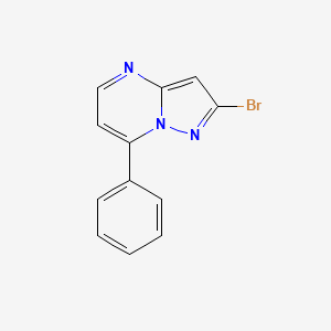 2-Bromo-7-phenylpyrazolo[1,5-a]pyrimidine