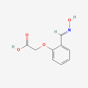 2-[2-(hydroxyiminomethyl)phenoxy]acetic Acid