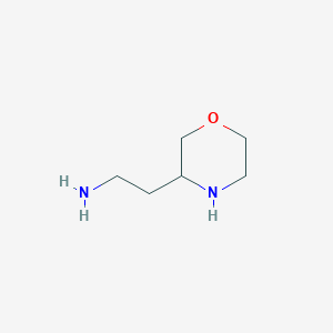 molecular formula C6H14N2O B109098 2-(吗啉-3-基)乙胺 CAS No. 171351-20-5