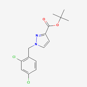 tert-butyl 1-(2,4-dichlorobenzyl)-1H-pyrazole-3-carboxylate