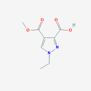 1-Ethyl-4-(methoxycarbonyl)-1H-pyrazole-3-carboxylic acid