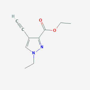 Ethyl 1-ethyl-4-ethynyl-1H-pyrazole-3-carboxylate