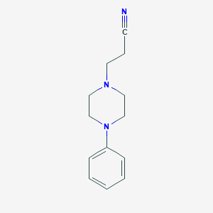 B109108 3-(4-Phenylpiperazin-1-yl)propanenitrile CAS No. 18505-84-5