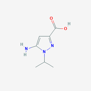 5-Amino-1-isopropyl-1H-pyrazole-3-carboxylic acid