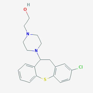 molecular formula C20H23ClN2OS B109113 Docloxythepin CAS No. 56934-18-0