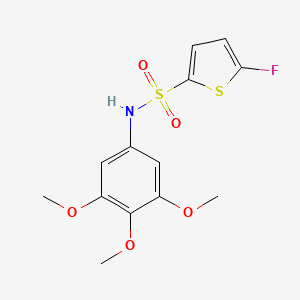 5-Fluoro-N-(3,4,5-trimethoxyphenyl)thiophene-2-sulfonamide