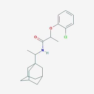 N~1~-[1-(1-Adamantyl)ethyl]-2-(2-chlorophenoxy)propanamide