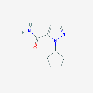 1-Cyclopentyl-1H-pyrazole-5-carboxamide