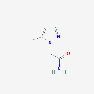 2-(5-methyl-1H-pyrazol-1-yl)acetamide