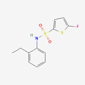 N-(2-Ethylphenyl)-5-fluorothiophene-2-sulfonamide